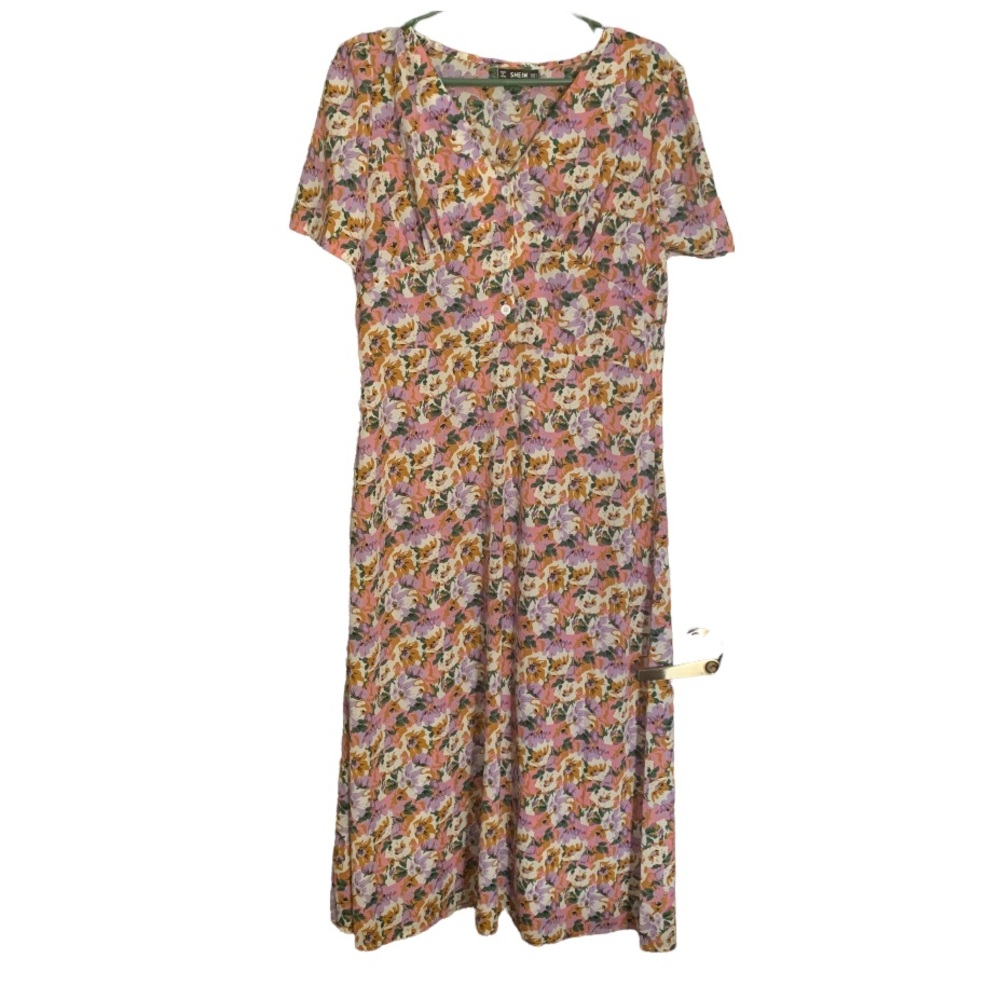 Floral midi dress
